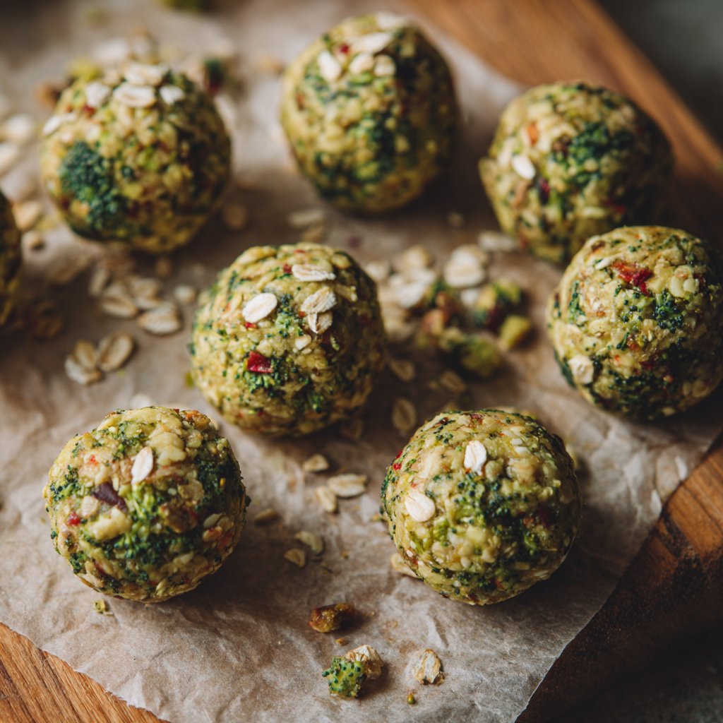 Broccoli Apple Energy Bites