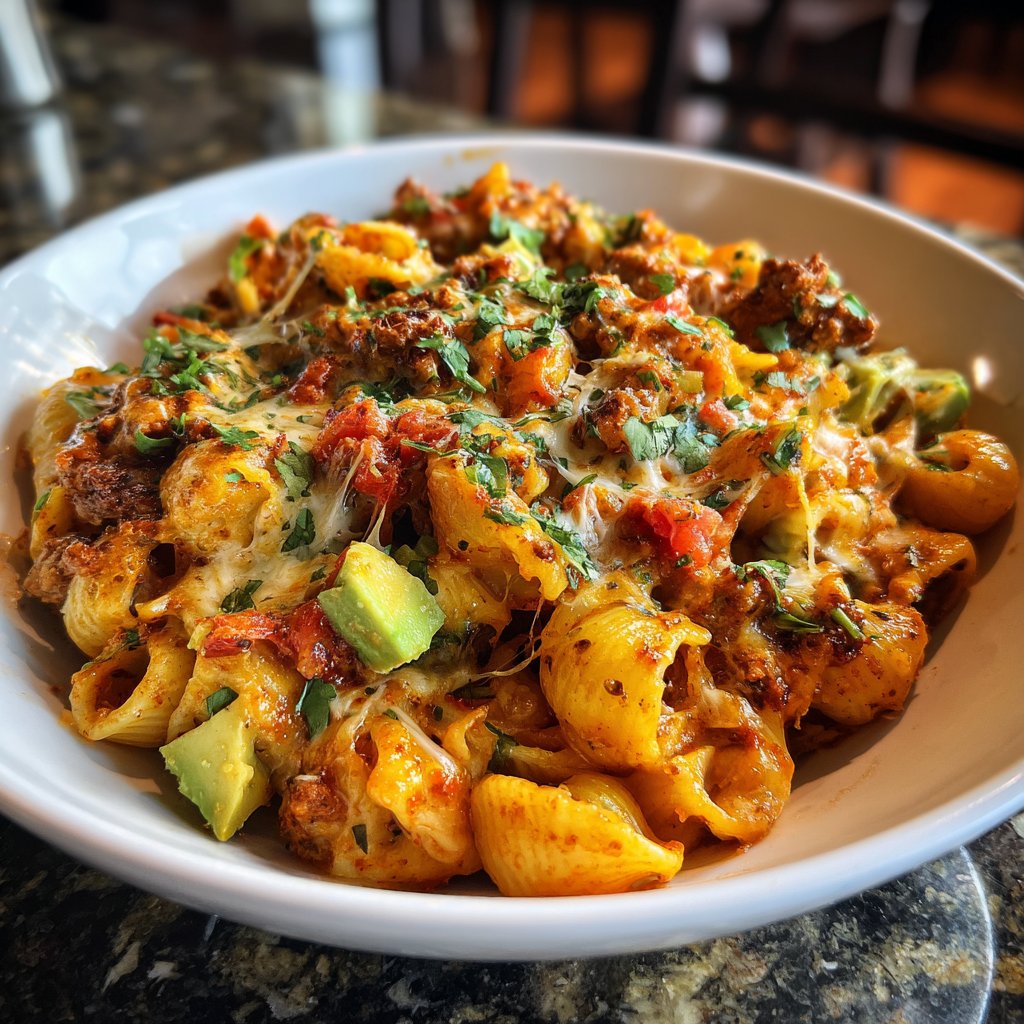 Bold Spicy Taco Pasta