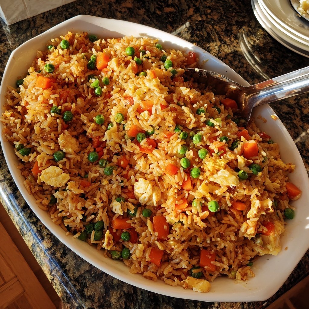 Quick 10 Minute Egg Fried Rice