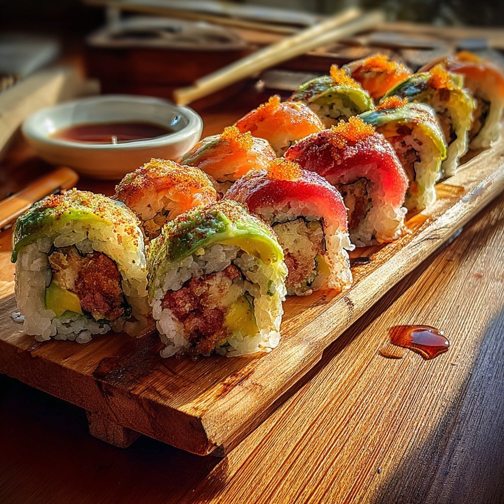 Global Japanese Sushi Rolls